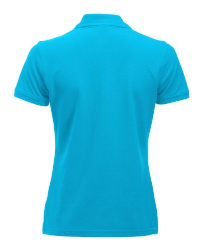 CLIQUE MANHATTAN női galléros türkiz póló  M