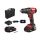 SKIL RED DD1E3008HG akkus fúró-csavarbehajtó 2x2,0Ah  20V + koffer