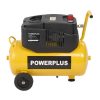 PowerPlus sárga kompresszor 1200W, 24L, olajmentes  POWX17250