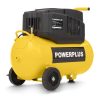 PowerPlus sárga kompresszor 1200W, 24L, olajmentes  POWX17250
