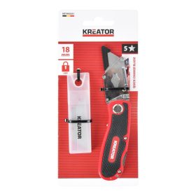   Kreator összecsukható PVC vágókés (fém házas) KRTH00201