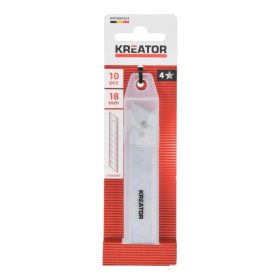   Kreator PVC tördelhető vágópenge 18mm (vágókésekhez) 10db KRTH00303