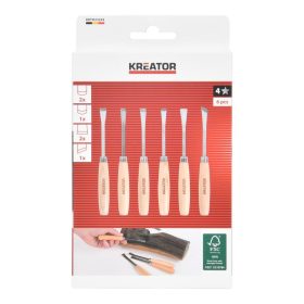 Kreator véső készlet, mini 6 db-os 165mm KRTH23203