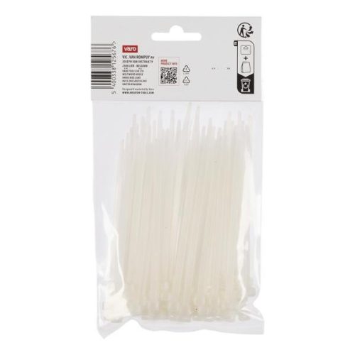 Kreator kábelkötegelő fehér 4,8X120mm 100db KRTH41003