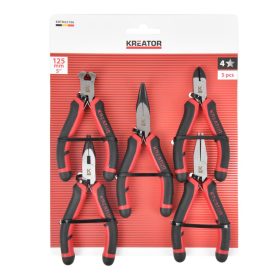 Kreator műszerészfogó készlet 5 részes 125mm KRTH62106