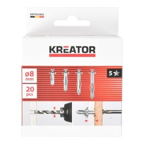 Kreator üreges fémdübel 5db-os 4X21mm KRTH62802