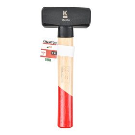   Kreator kőtörő / ráverő kalapács fa nyéllel 1500g KRTH90203