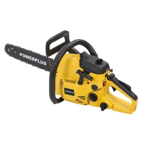 PowerPlus sárga benzines láncfűrész 37cc 400mm  POWEG10243 