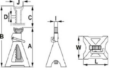 Omega bak 10T,racsnis dupla biztosítótűvel, párban (3210701)