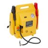 PowerPlus sárga gyorsindító/ bikázó 500mA kompresszorral POWX411