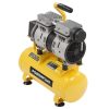 PowerPlus sárga kompresszor 550W Silent 6L olajmentes  POWX17230S