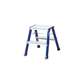   Krause 130082 fellépő lépcsőfokos gurítható 2x2 kék Monto Rolly