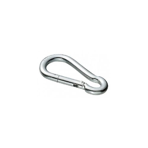 Karabiner 40 mm horganyzott rugós