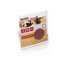   Kreator csiszolólap rota, tépőzáras 115mm P40 5db KRT230003