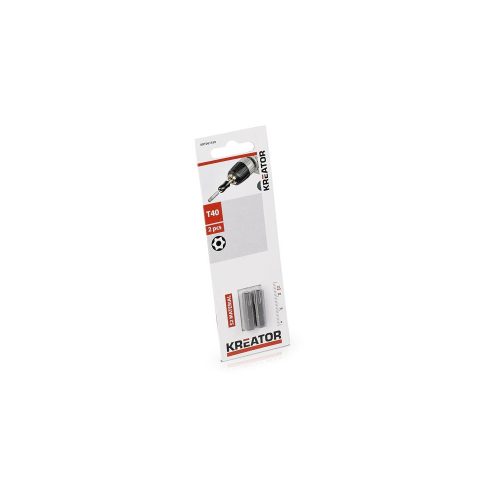 Kreator bit hegy T40 25mm 2db KRT061550