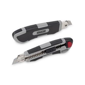   Kreator PVC vágókés 18mm műanyag házas (hegyezővel, pengetartóval)) KRT000304