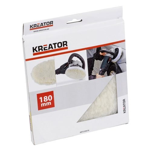 Kreator polírozóhoz gyapjúpárna 180mm  KRT239070