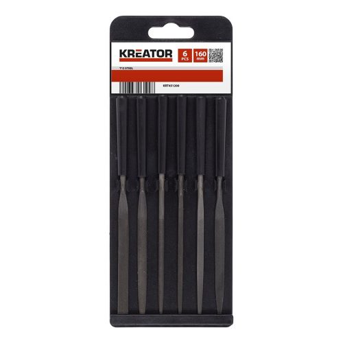 Kreator tűreszelő készlet 6 részes/tasak KRT451200  ##