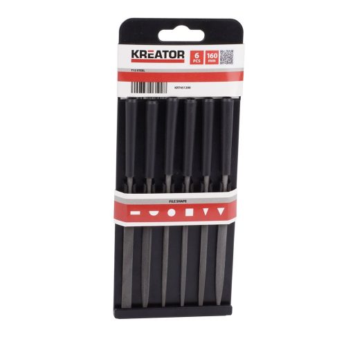 Kreator tűreszelő készlet 6 részes/tasak KRT451200  ##