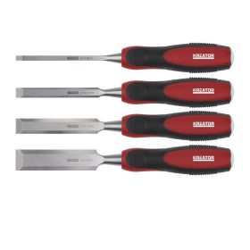   Kreator asztalos véső készlet 6,12,19,25mm Cr-V KRT461109  (Helyette:KRTH23709)