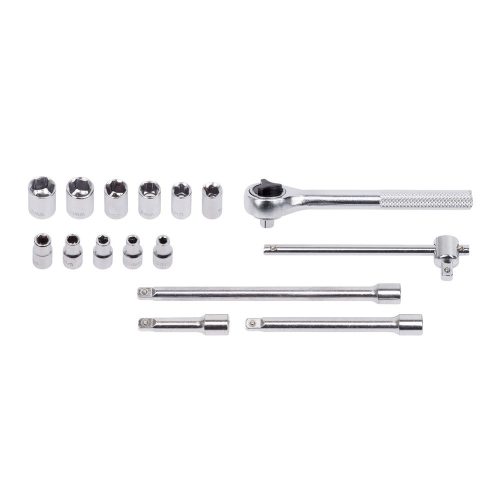 Kreator dugókulcs készlet 1/4 16 részes KRT500102