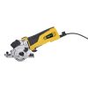 PowerPlus sárga mini körfűrész 600W + gérvágó POWX1365MB