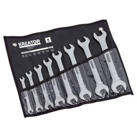  Kreator villáskulcs készlet 6-22mm 8db-os szövet tartó KRT500010