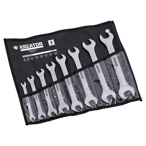 Kreator villáskulcs készlet 6-22mm 8db-os szövet tartó KRT500010