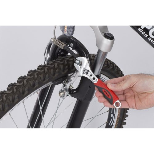 Kreator állítható villáskulcs gumis markolattal 150mm KRT505101