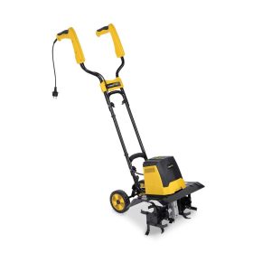   PowerPlus sárga elektromos földművelő gép, cultivator 1500W POWXG72010