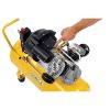 PowerPlus sárga kompresszor 2200W 3LE 50L  Olajos  POWX1770