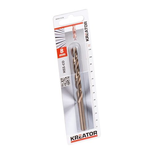 Kreator csigafúró HSS Cobalt 8x117mm KRT011518