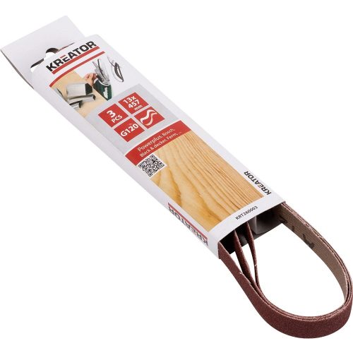 Kreator végtelenített csiszolóvászon 13x457mm P120 3db KRT260003
