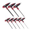 Kreator T-imbuszkulcs készlet egyenesvégű  8 részes KRT410007  ##