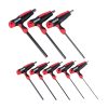 Kreator T-imbuszkulcs készlet egyenesvégű  8 részes KRT410007  ##