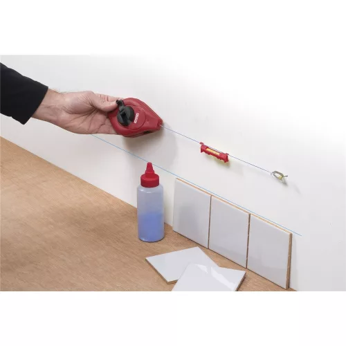 Kreator kicsapózsinór+krétapor+ vízmérték KRT708001  (Helyette:KRTH73101)