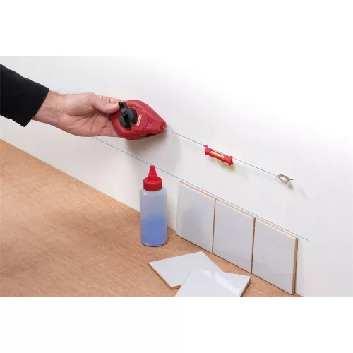 Kreator kicsapózsinór+krétapor+ vízmérték KRT708001  (Helyette:KRTH73101)