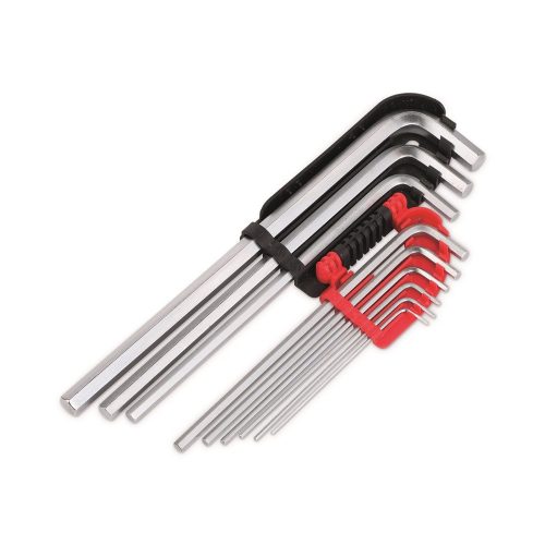 Kreator imbuszkulcs készlet, hosszú 9db-os 1,5-10mm KRT408301  ##  (Helyette:KRTH21801)