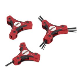   Kreator imbuszkulcs készlet, 3 ágú markolat, 9db-os 1,5-6mm KRT408401