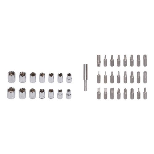 Kreator dugókulcs és bit készlet racsnis 1/4 41 részes KRT500101  (Helyette:KRTH30101)