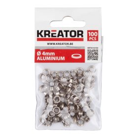   Kreator ponyvakarika készlet alumínium 4mm 100db-os KRT616103