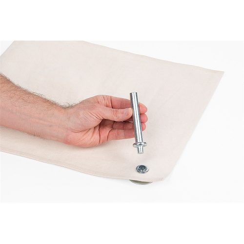 Kreator ponyvakarika lyukasztó 12,5 mm + 30 db ponyvakarika (ringliző) KRT616109  (Helyette:KRTH62509)