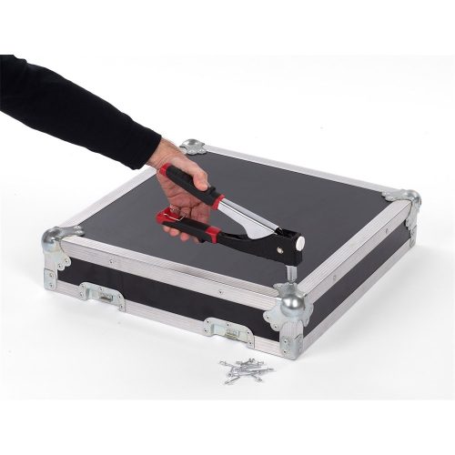 Kreator popszegecsfogó 2 irányba állítható fejjel+ 120db-os popszegecs készlet Pro KRT617103  (Helyette:KRTH62603)