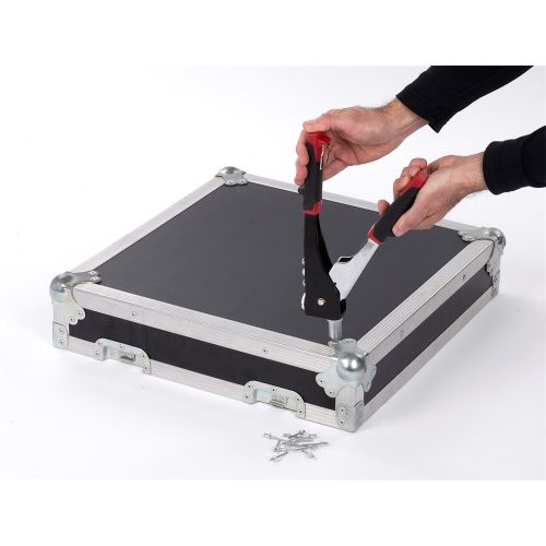 Kreator popszegecsfogó 2 irányba állítható fejjel+ 120db-os popszegecs készlet Pro KRT617103  (Helyette:KRTH62603)