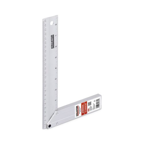Kreator derékszög 250 mm alumínium KRT704125  (Helyette:KRTH70501)