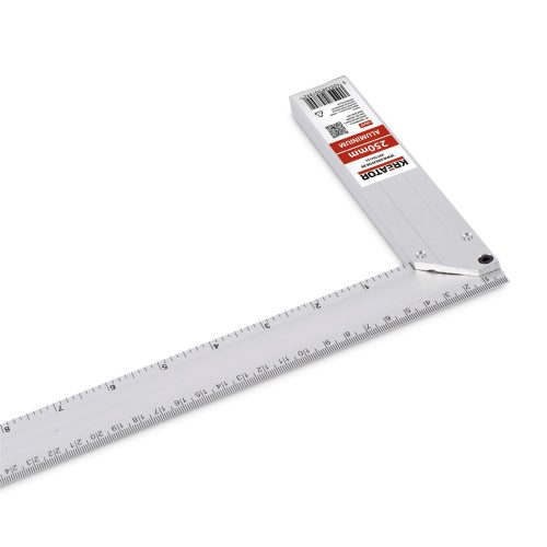 Kreator derékszög 250 mm alumínium KRT704125  (Helyette:KRTH70501)