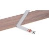 Kreator derékszög 250 mm alumínium KRT704125