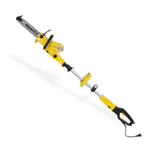 PowerPlus sárga magassági elektromos láncfűrész 900W POWXG1032