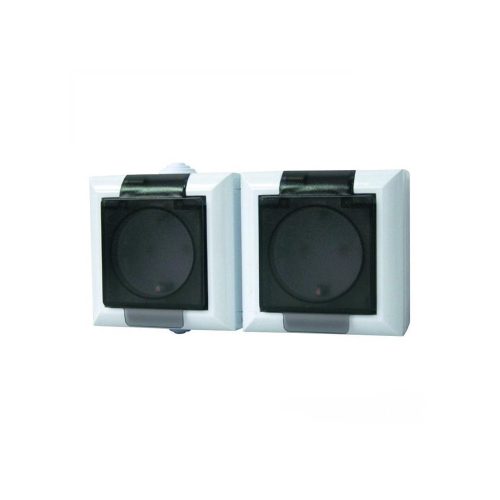 GAO 9568H kültéri földelt aljzat 2 férőhely IP54 BUSINESS LINE