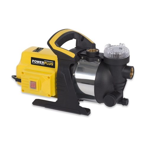 PowerPlus sárga kerti szivattyú 1000W POWXG9554